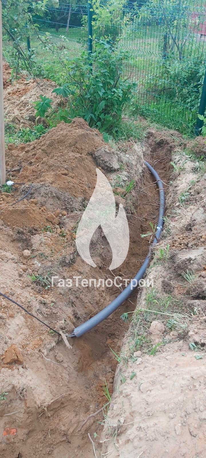 Фото ямы с трубами